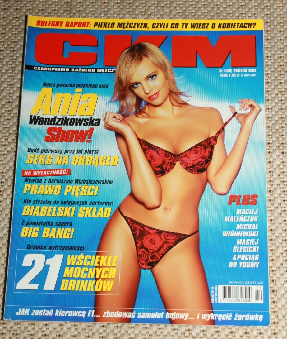 CKM POLAND magazine side cover  April 2003