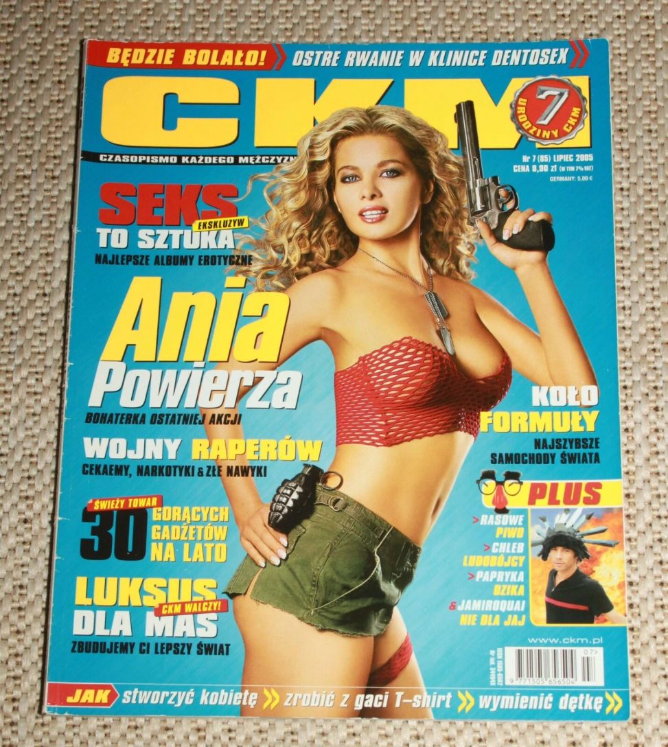 CKM POLAND magazine side cover  July 2005