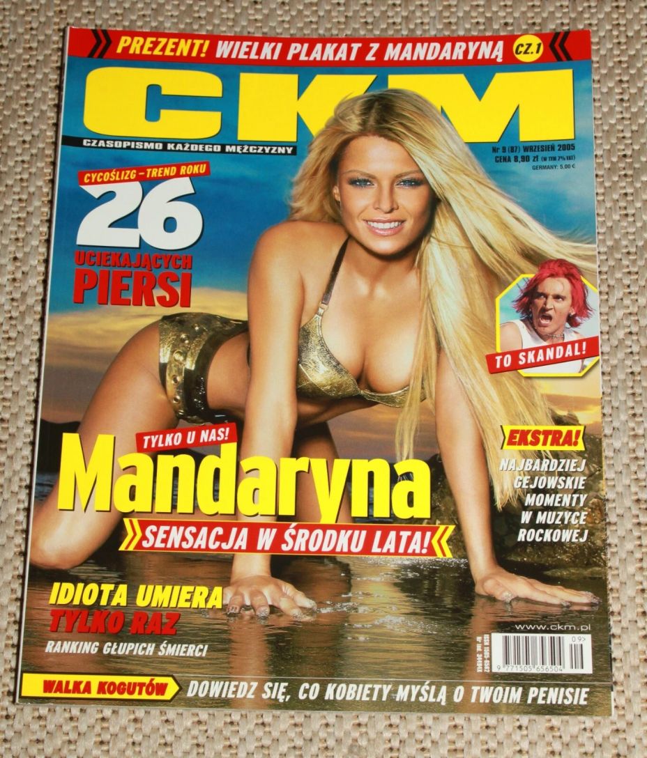 CKM POLAND magazine side cover  September 2005