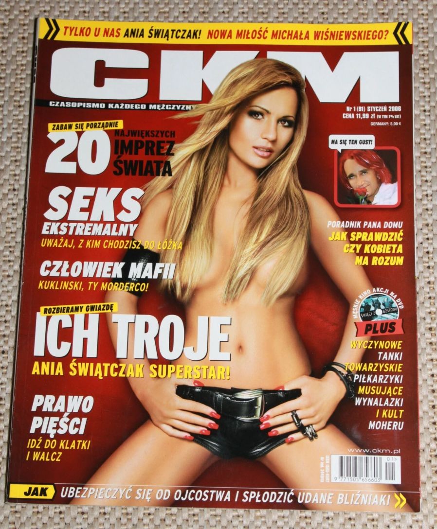 CKM POLAND magazine side cover  January 2006