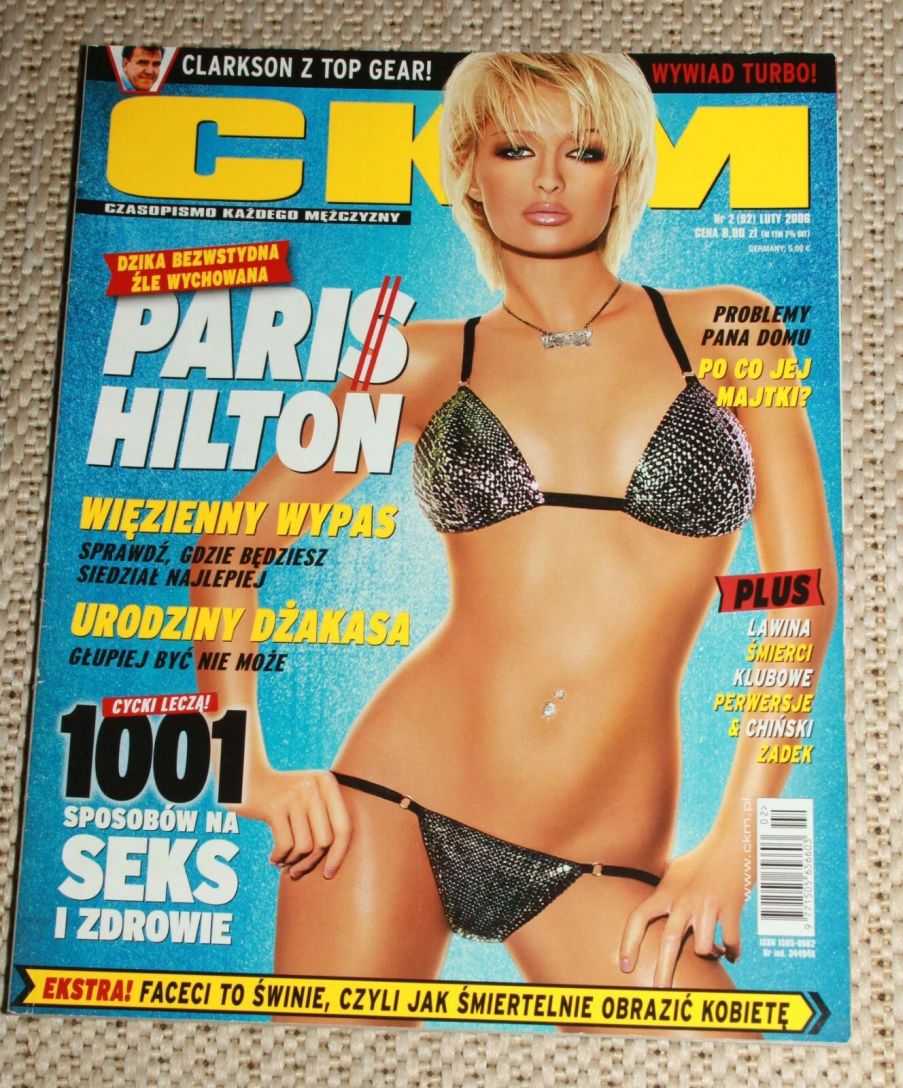 CKM POLAND magazine side cover  February 2006