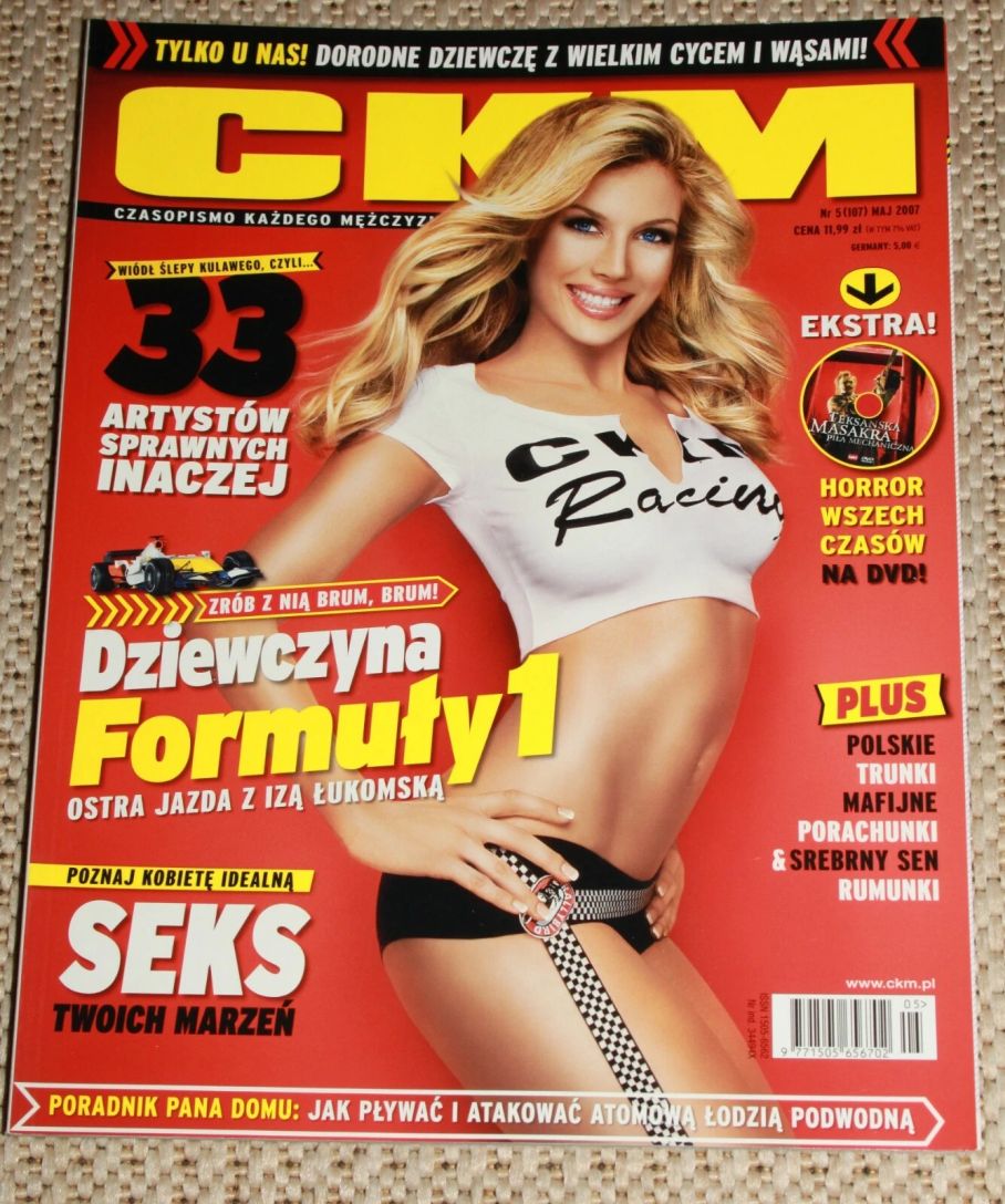 CKM POLAND magazine side cover  May 2007