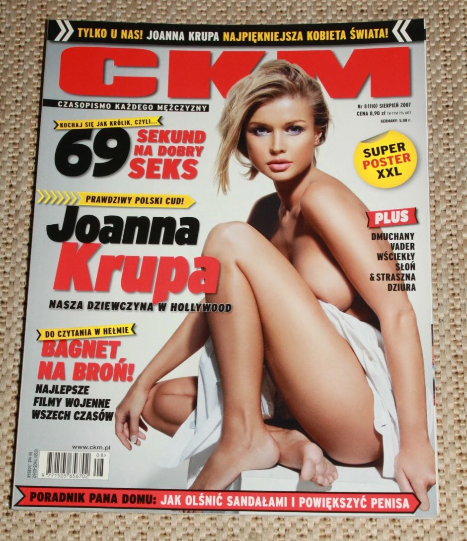 CKM POLAND magazine side cover  August 2007