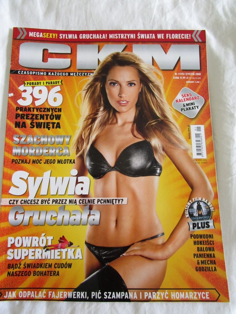 CKM POLAND magazine side cover  January 2008