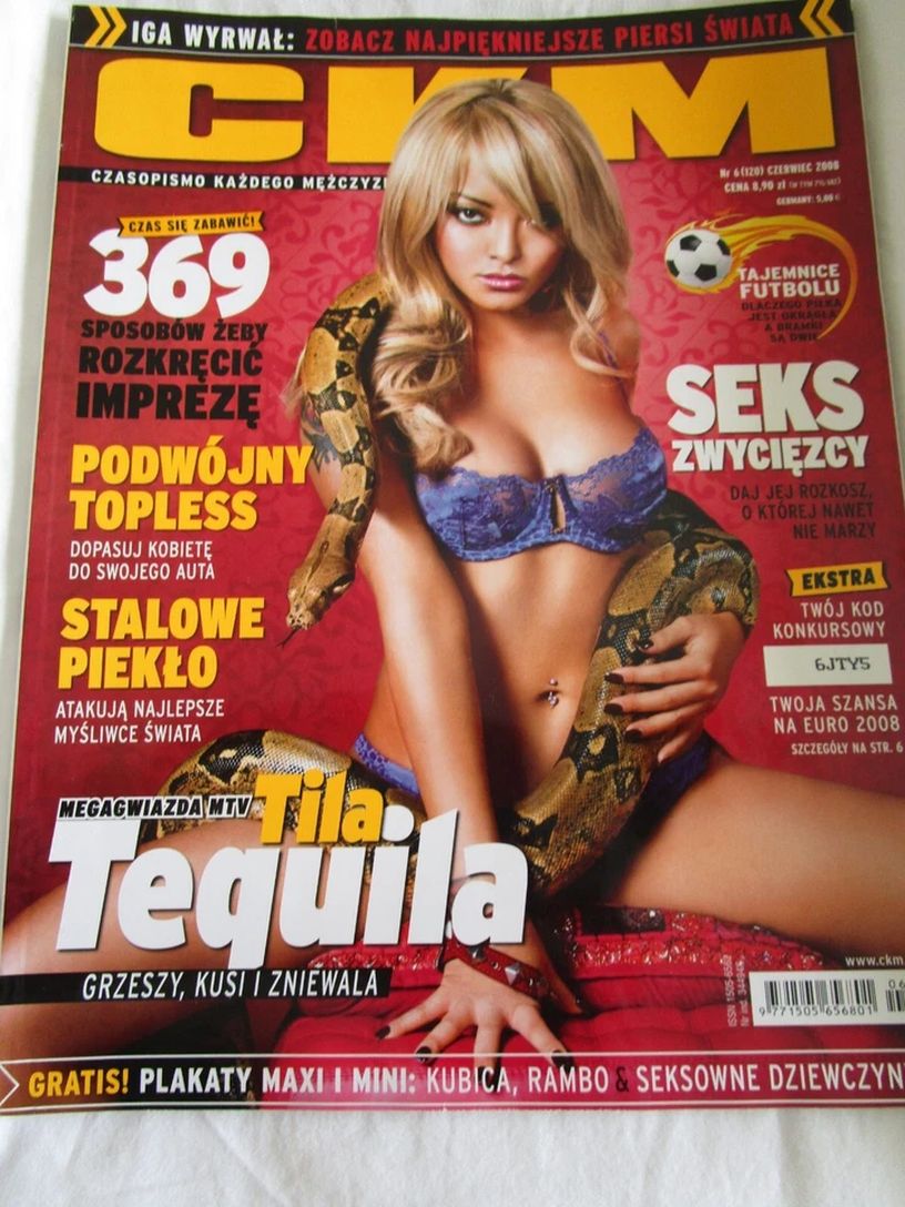 CKM POLAND magazine side cover  June 2008