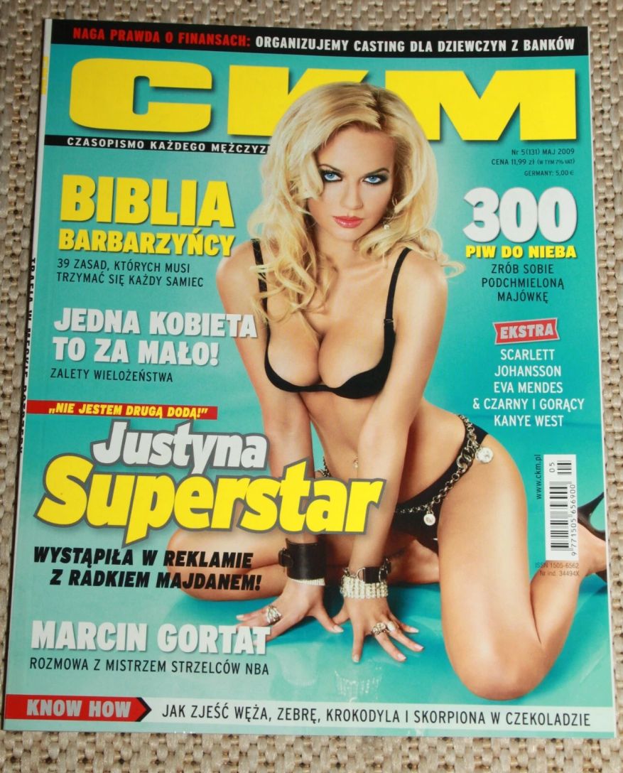 CKM POLAND magazine side cover  May 2009