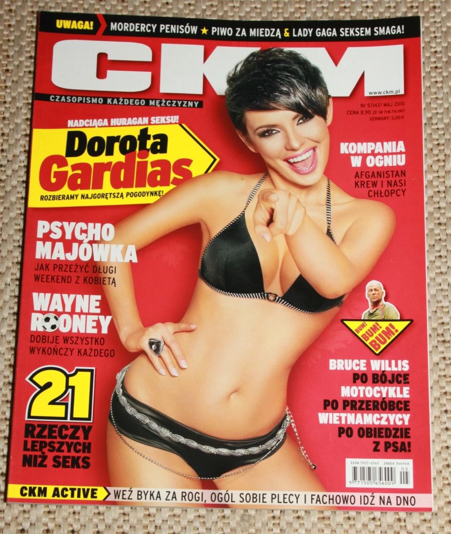 CKM POLAND magazine side cover  May 2010