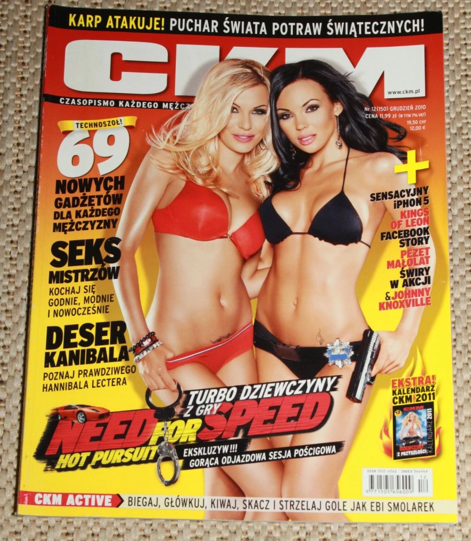 CKM POLAND magazine side cover  December 2010