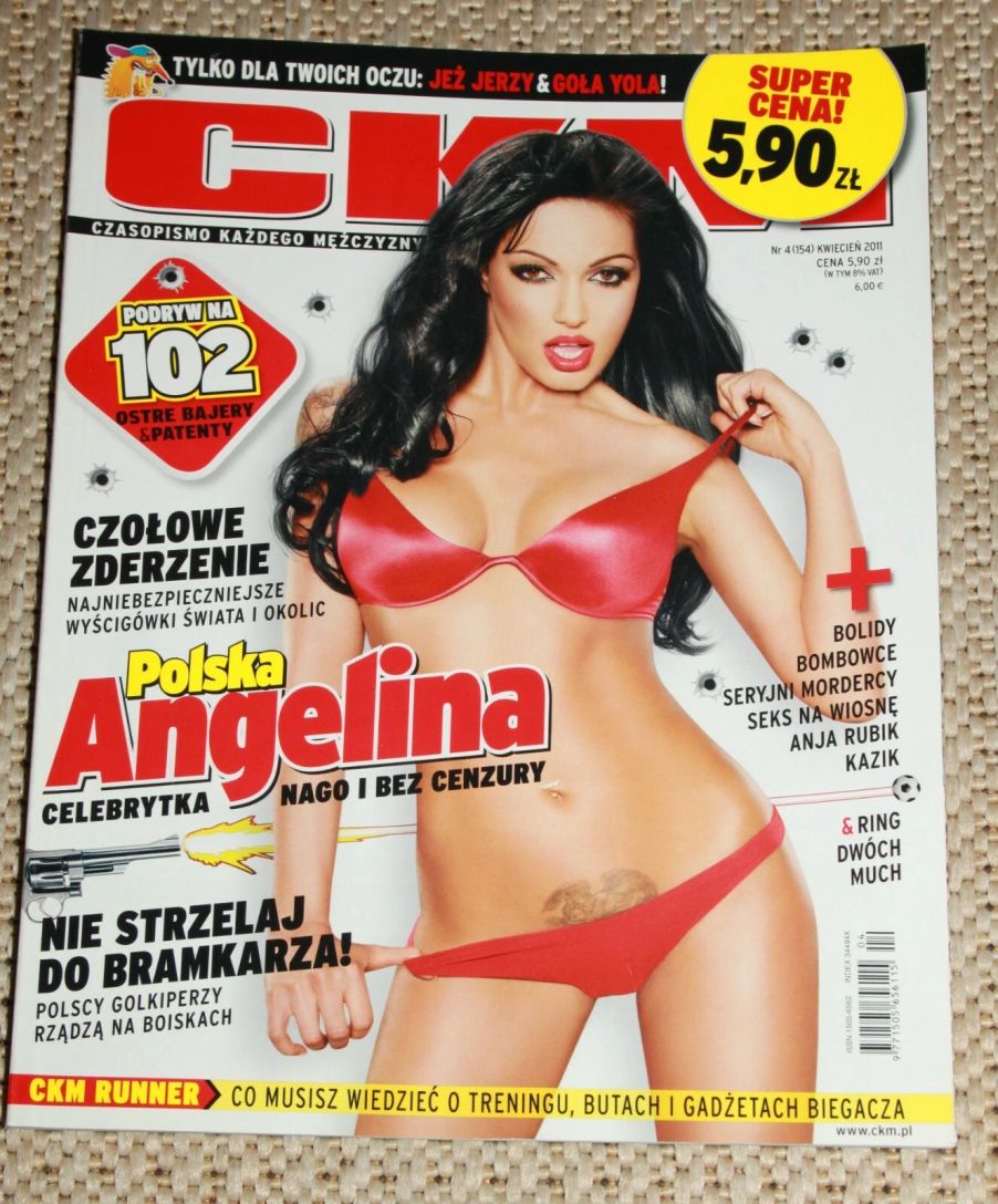 CKM POLAND magazine side cover  April 2011