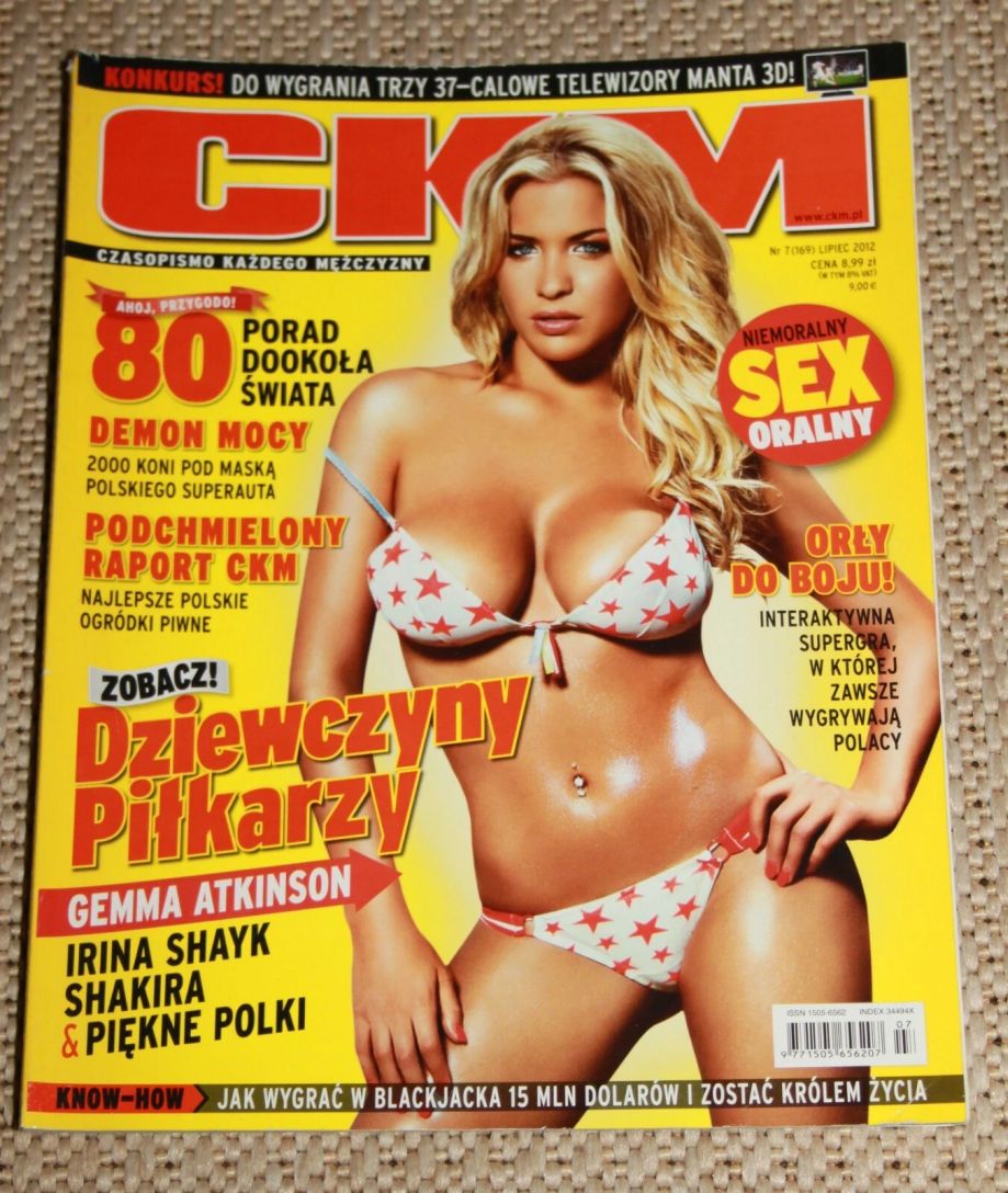 CKM POLAND magazine side cover  July 2012