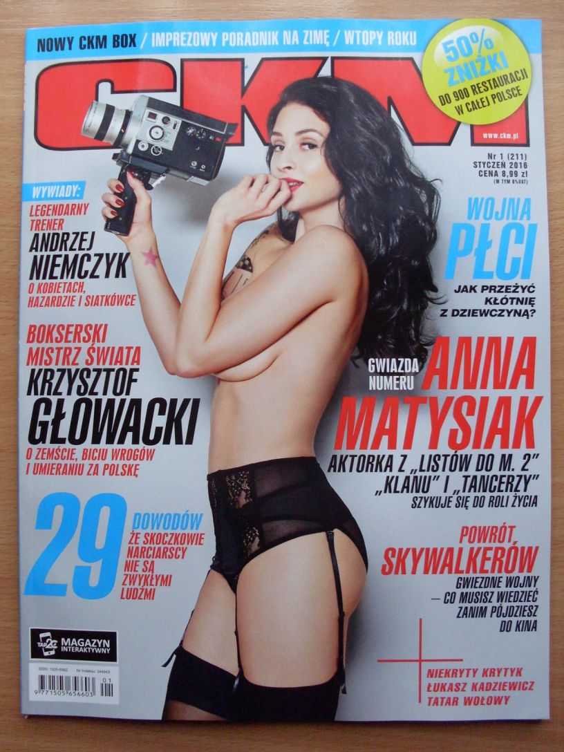 CKM POLAND magazine side cover  January 2016