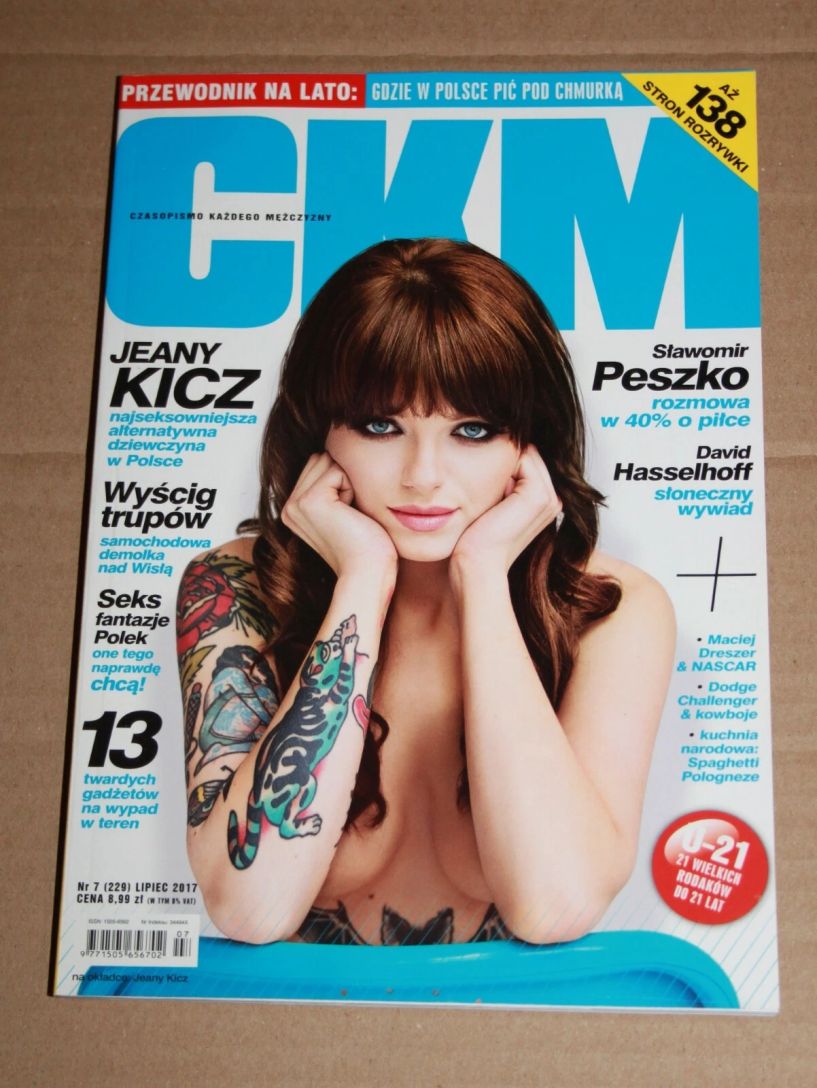 CKM POLAND magazine side cover  July 2017