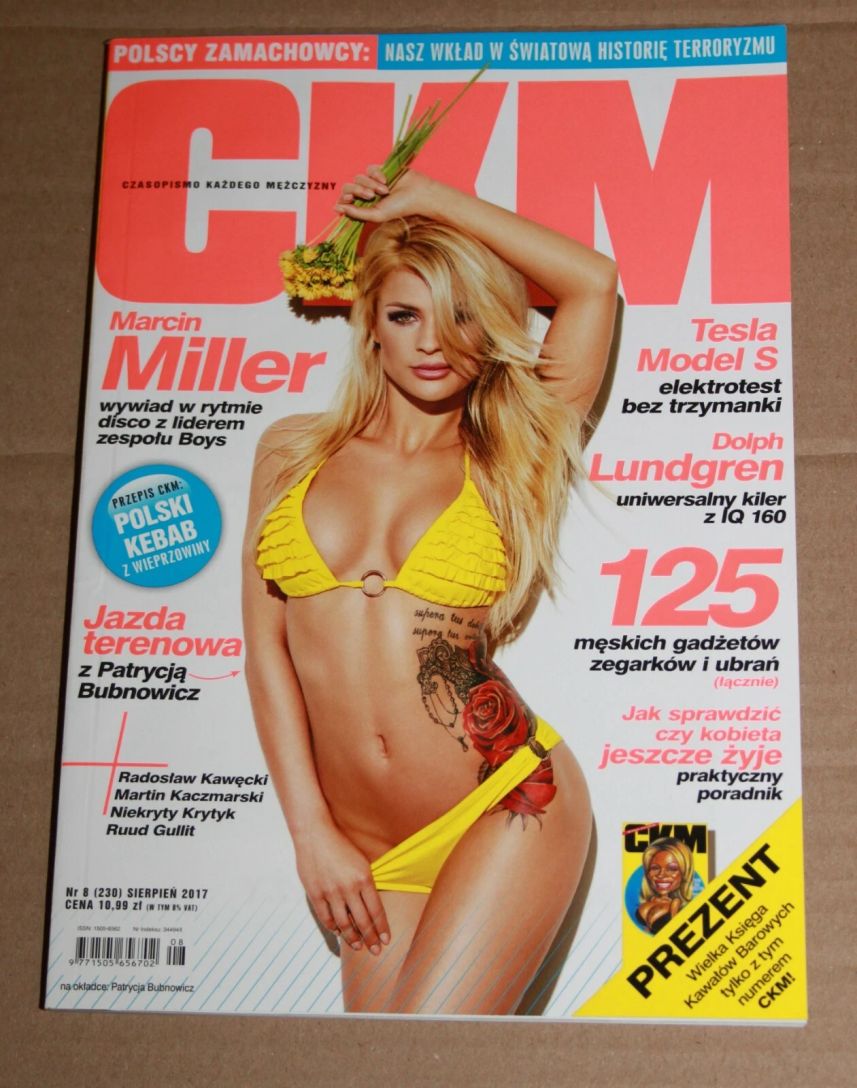 CKM POLAND magazine side cover  August 2017