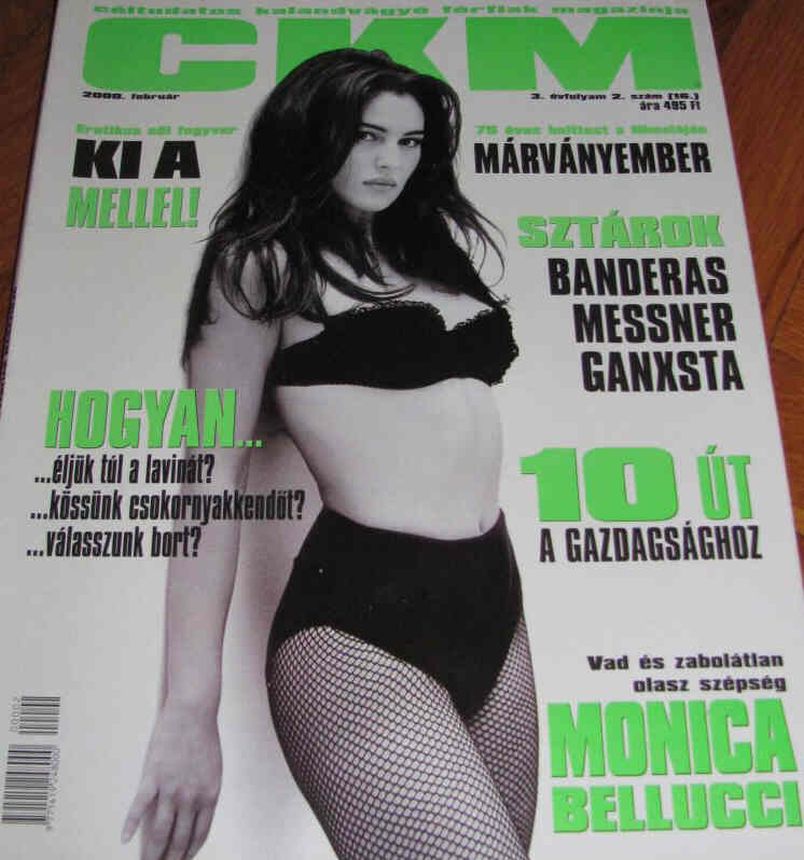 CKM HUNGARY magazine side cover  February 2000