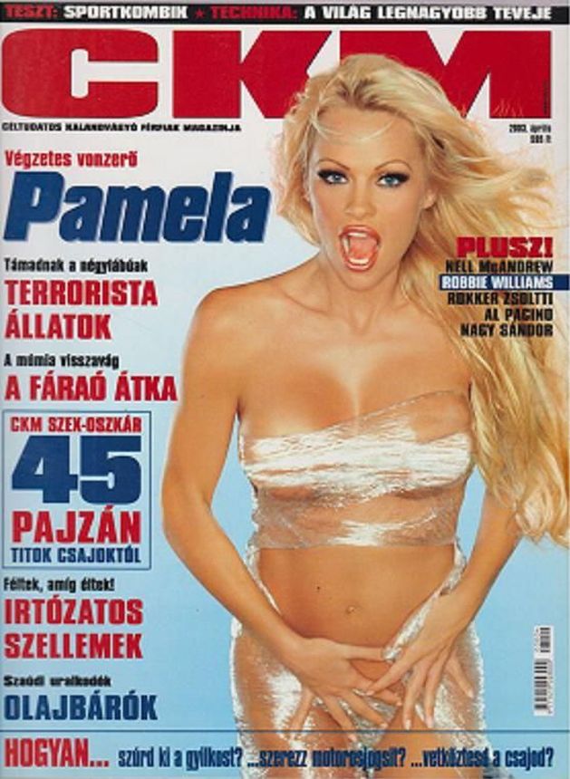 CKM HUNGARY magazine side cover  April 2003