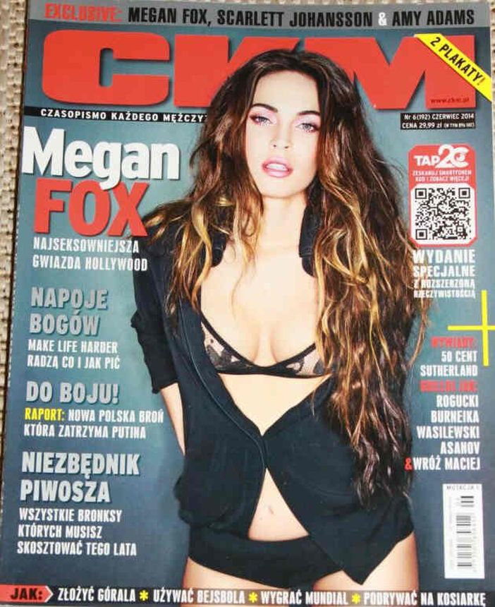CKM POLAND magazine side cover  June 2014