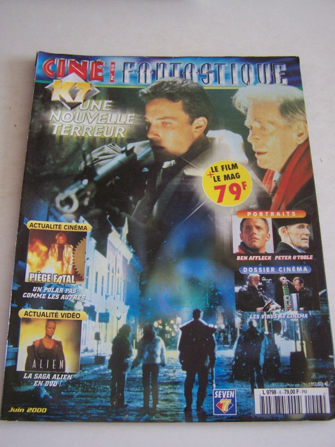 CINE K7 magazine side cover Issue 55  June 2000