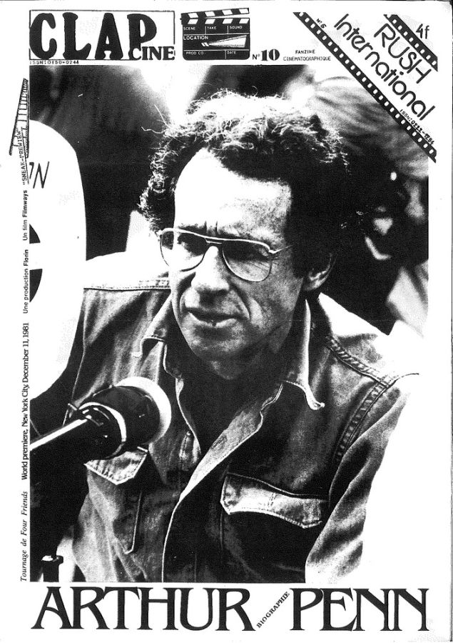 CLAP CINE magazine side cover Issue 10  December 1981