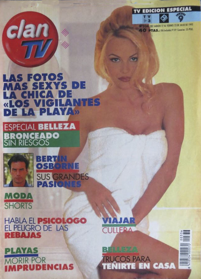 CLAN TV magazine side cover Issue 336 17 July 1993