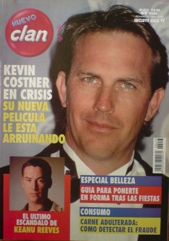 CLAN TV magazine side cover Issue 413 7 January 1995