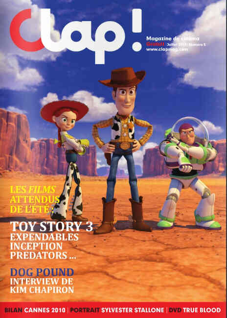 CLAP (2010) magazine side cover Issue 5 July 2010
