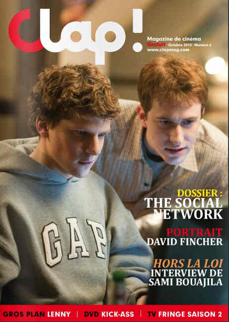 CLAP (2010) magazine side cover Issue 6 October 2010