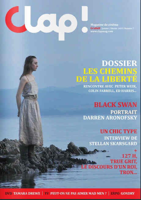 CLAP (2010) magazine side cover Issue 7 January/February 2011