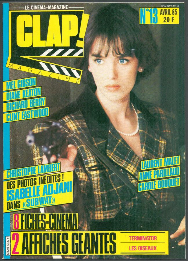 CLAP magazine side cover Issue 13 April 1985