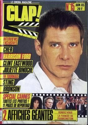 CLAP magazine side cover Issue 15  1985
