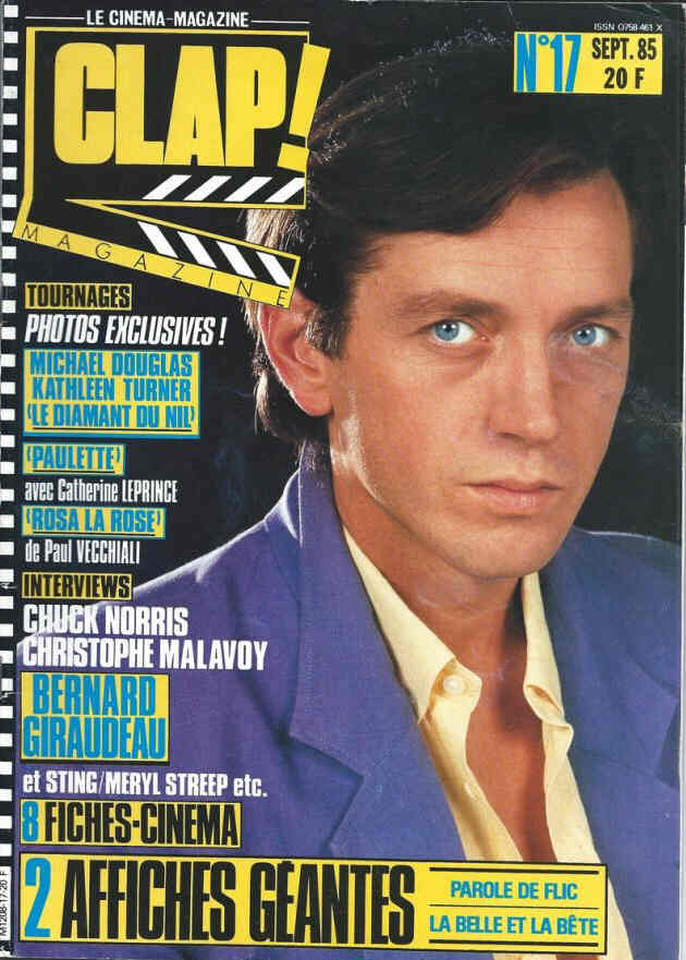 CLAP magazine side cover Issue 17 September 1985