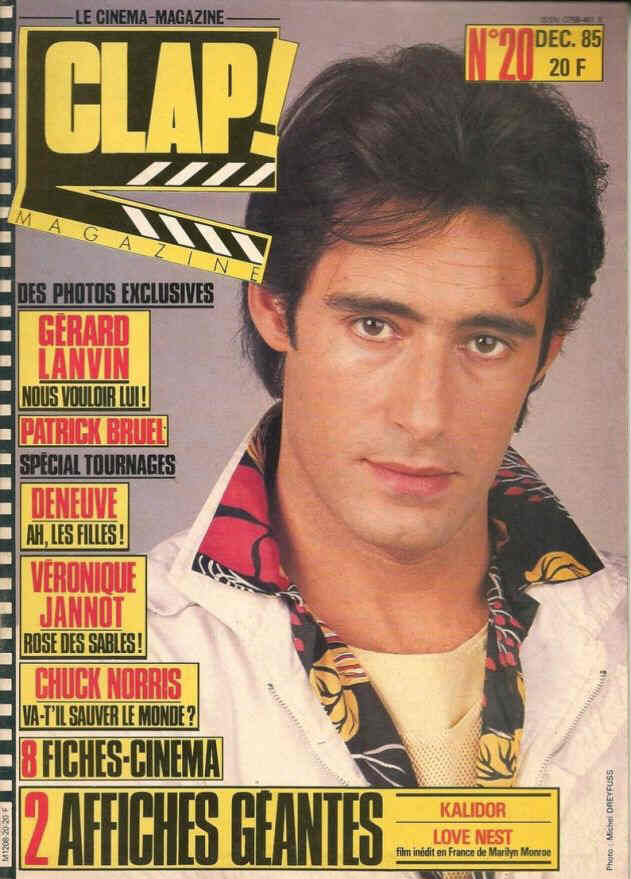 CLAP magazine side cover Issue 20 December 1985