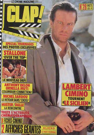 CLAP magazine side cover Issue 28 October 1986