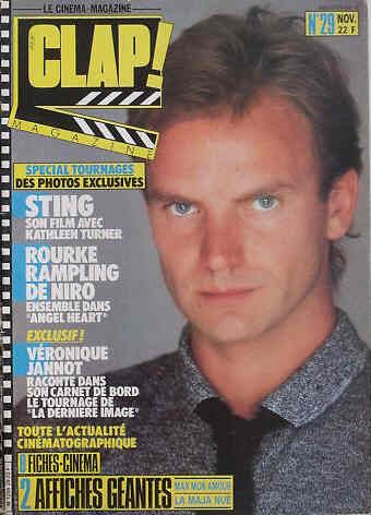 CLAP magazine side cover Issue 29 November 1986