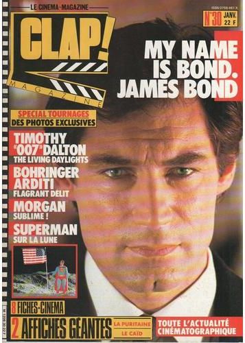 CLAP magazine side cover Issue 30 January 1987