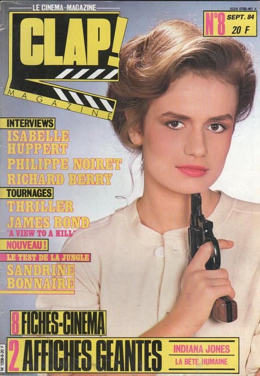 CLAP magazine side cover Issue 8  1984