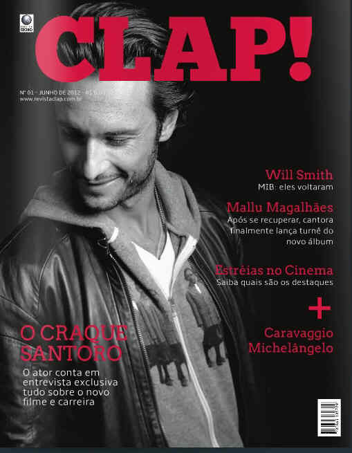 CLAP (BRAZIL) magazine side cover Issue 1 June 2012