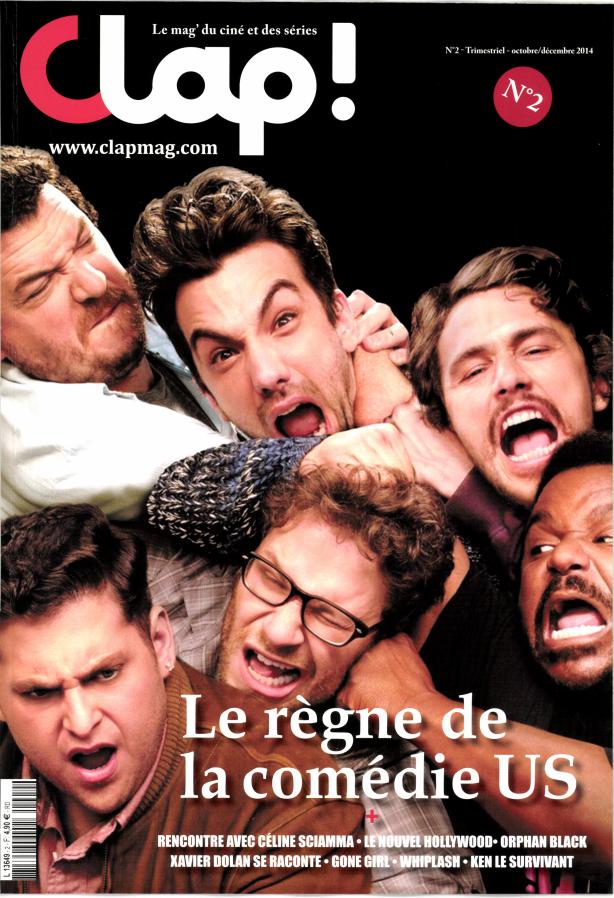 CLAP (2010) magazine side cover Issue 2 October/November/December 2014