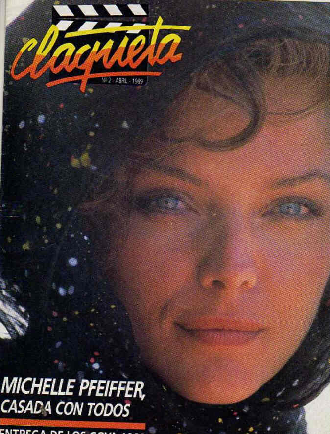 CLAQUETA magazine side cover Issue 2 April 1989