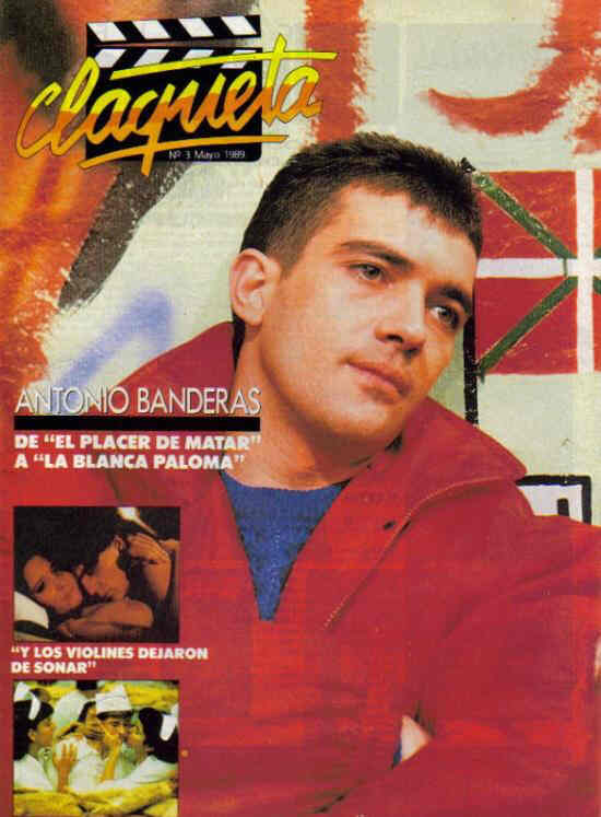 CLAQUETA magazine side cover Issue 3 May 1989