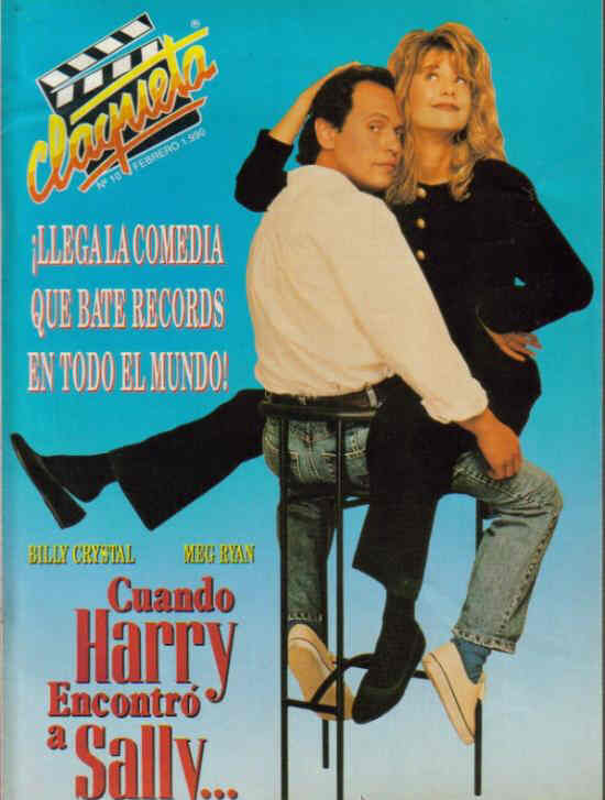 CLAQUETA magazine side cover Issue 10 February 1990
