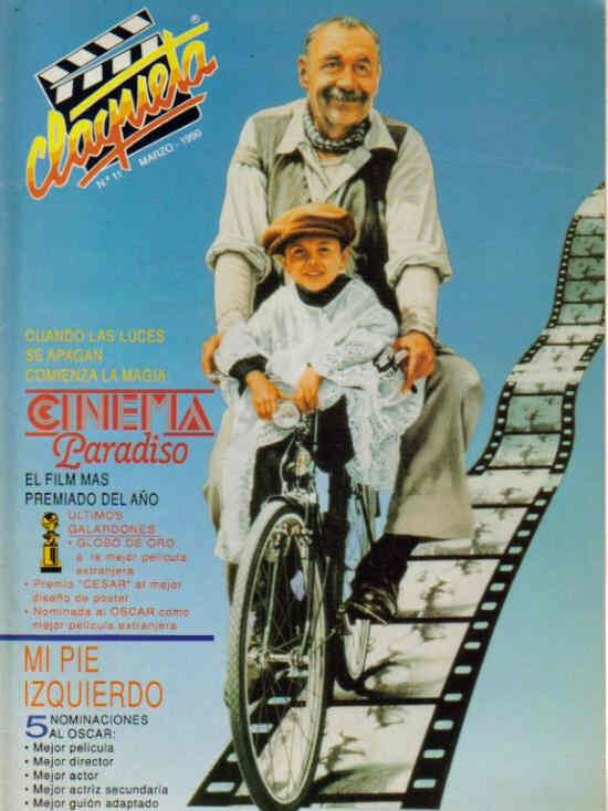 CLAQUETA magazine side cover Issue 11 March 1990