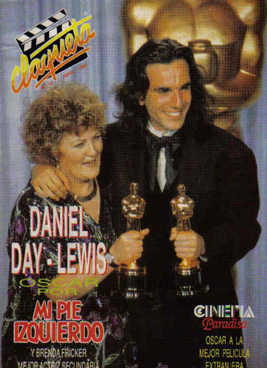 CLAQUETA magazine side cover Issue 12 April 1990