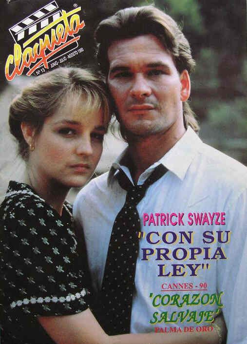 CLAQUETA magazine side cover Issue 13 June/July/August 1990
