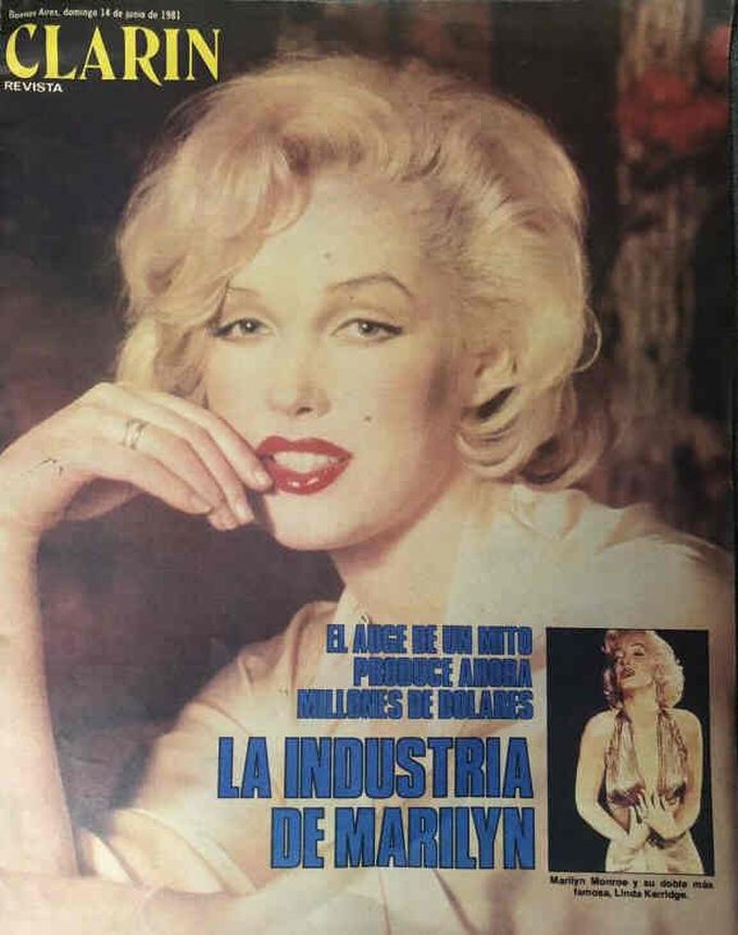 CLARIN magazine side cover 14 June 1981