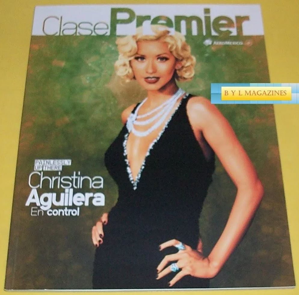 CLASE PREMIER magazine side cover  August 2010