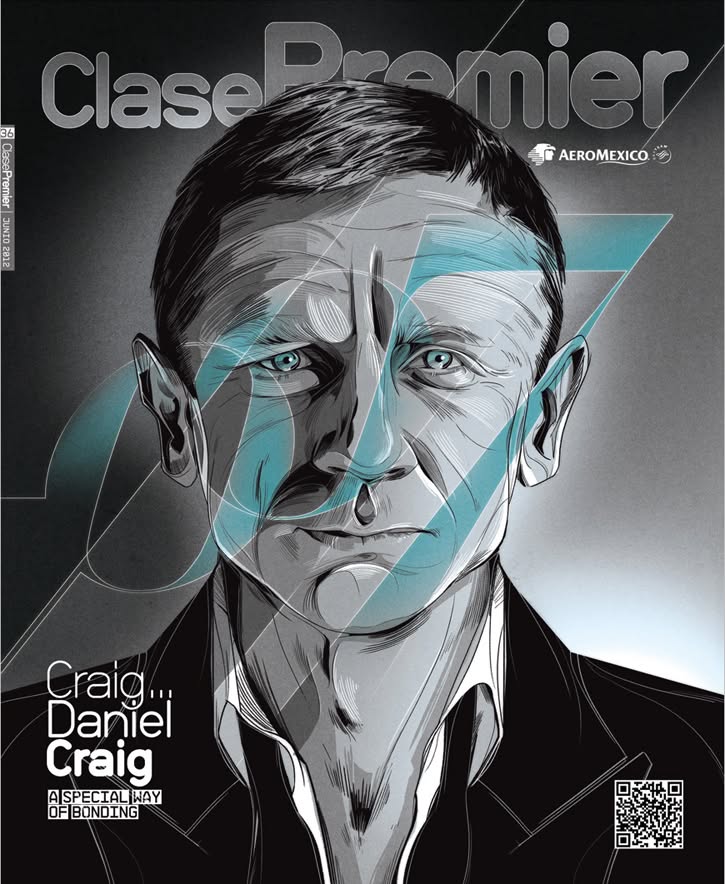 CLASE PREMIER magazine side cover  June 2012