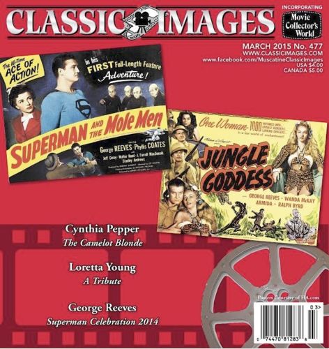 CLASSIC IMAGES magazine side cover Issue 477 March 2015