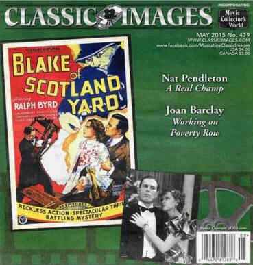 CLASSIC IMAGES magazine side cover Issue 479 May 2015