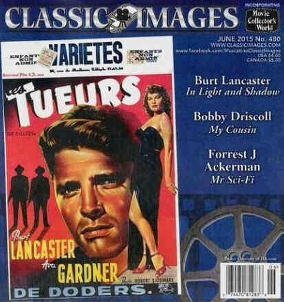 CLASSIC IMAGES magazine side cover Issue 480 June 2015