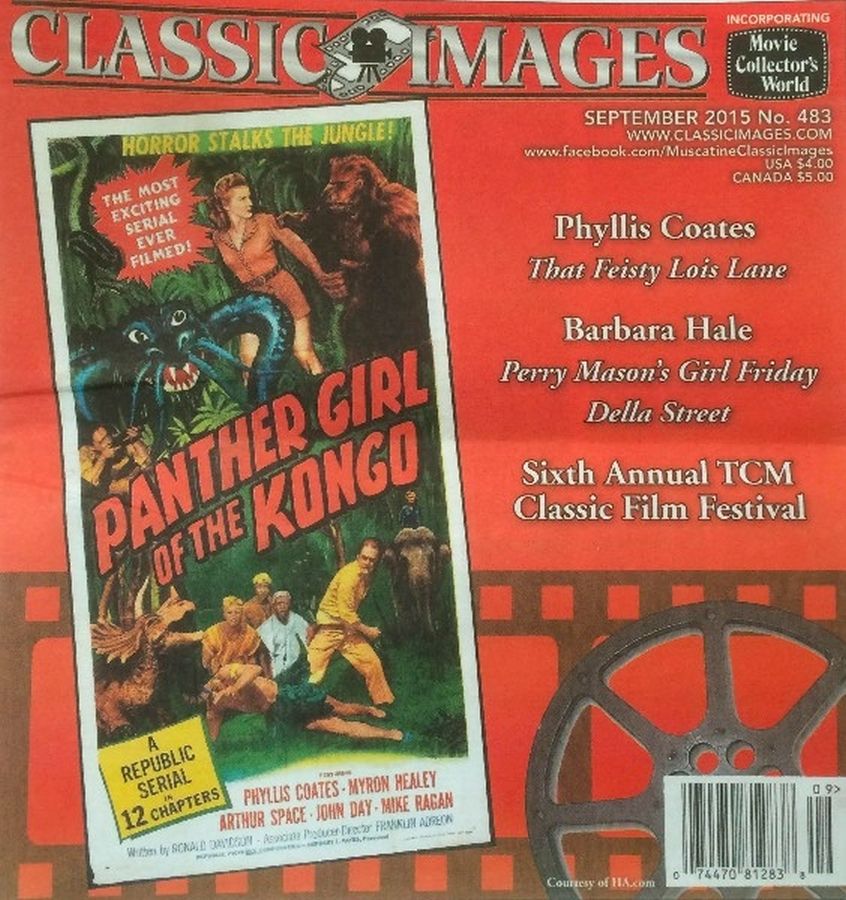 CLASSIC IMAGES magazine side cover Issue 483 September 2015